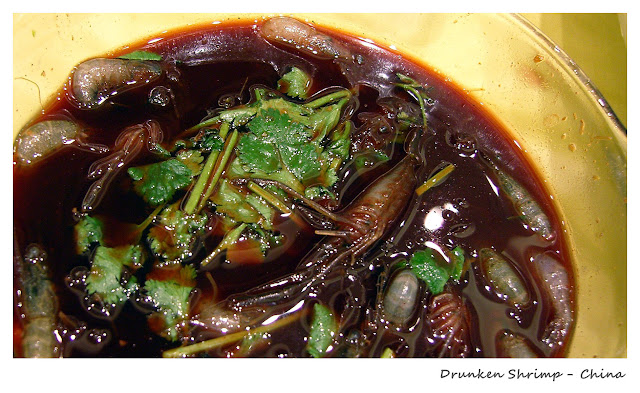 Top 10 Weirdest Food in Asia - Drunken Shrimp - China | Ramble and Wander
