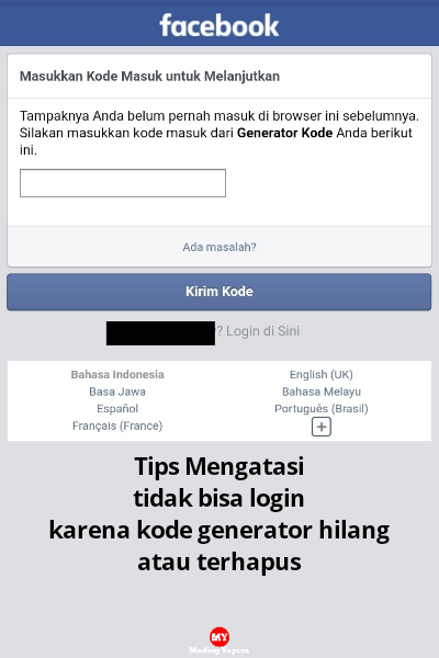 Cerita Pengalaman Fb Terkunci Autentikasi 2 Faktor Dan Pulih Kembali Mading Yapera