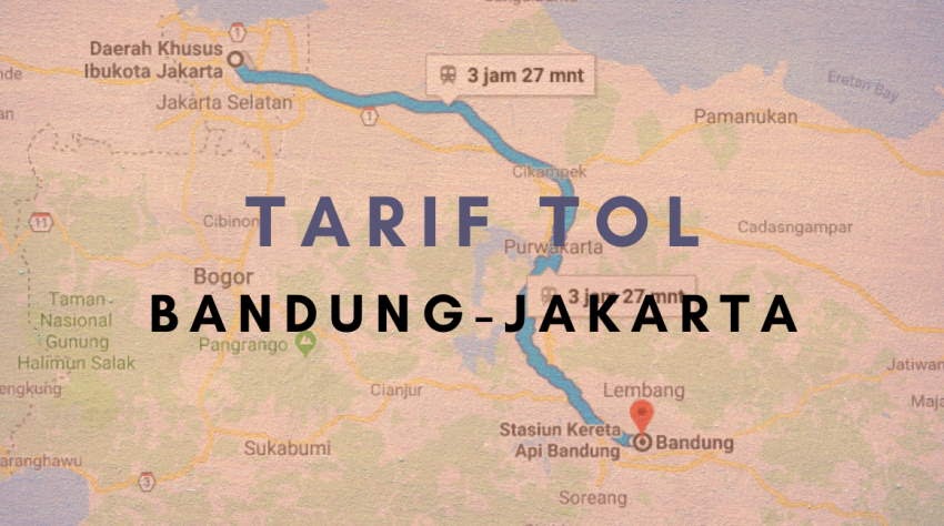 Berapa jam dari bandung ke jakarta