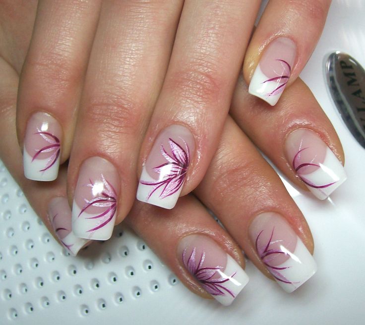 Awesome french nails gallery!