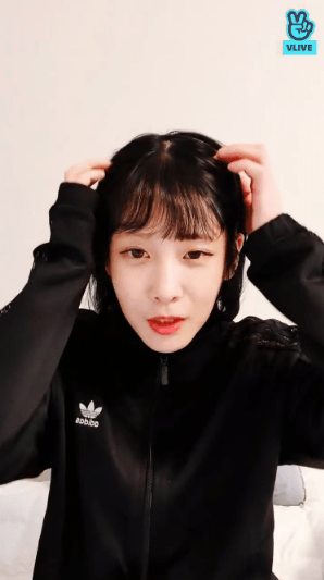 러블리즈 쟤라디오 유지애 움짤