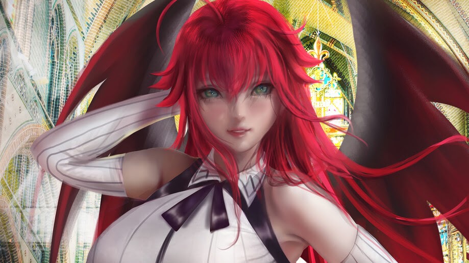 9. Rias Gremory from High School DxD - wide 8
