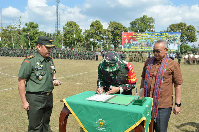 Danrem 074/Wrt Tutup TMMD Kodim Klaten, Semua Program Fisik dan Non Fisik Selesai 100 Persen 