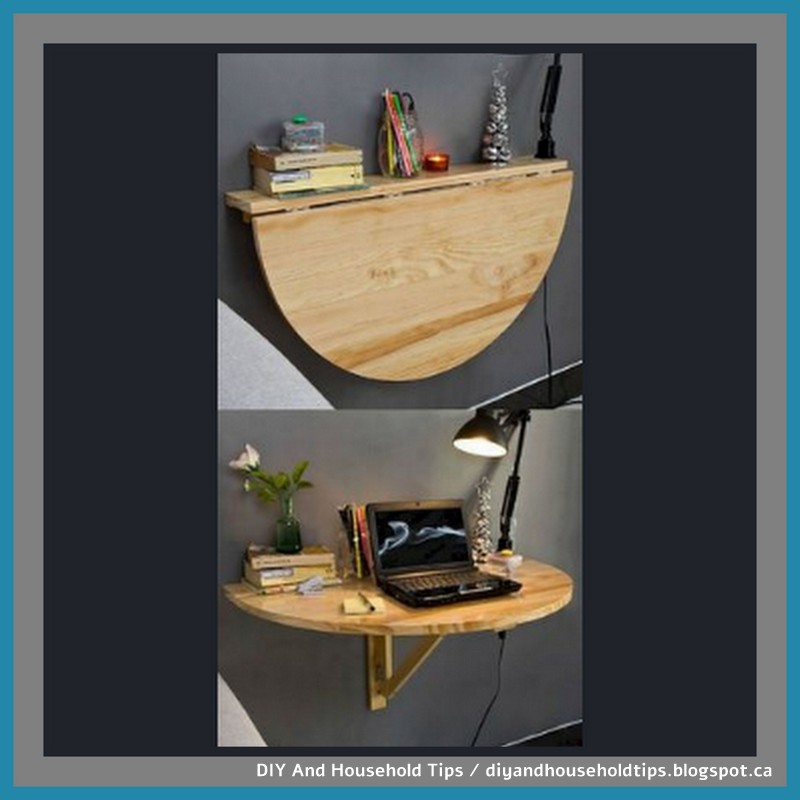 DIY And Household Tips How To Make A Drop Table /Desk