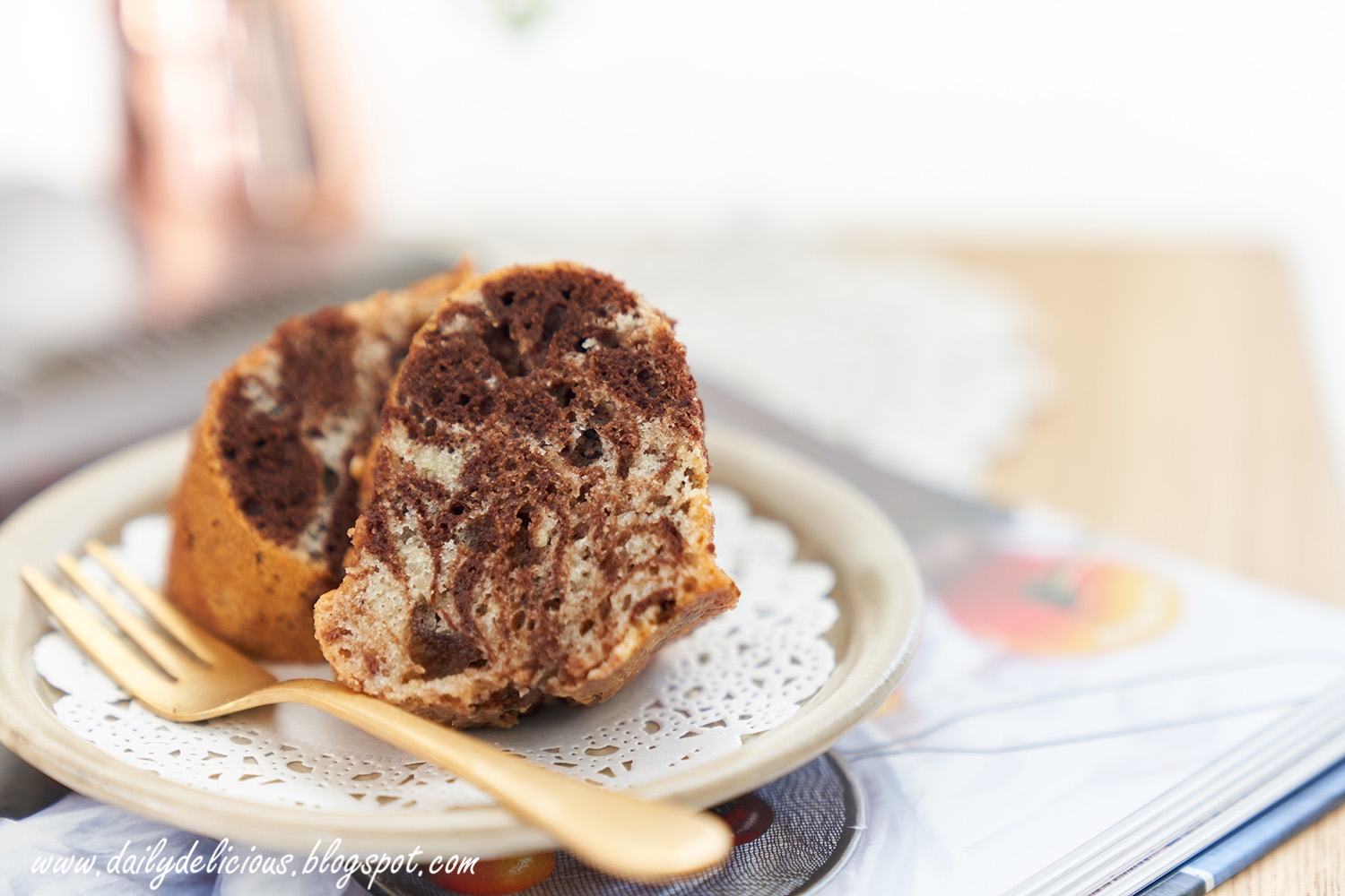 dailydelicious Yogurt Marble Cake