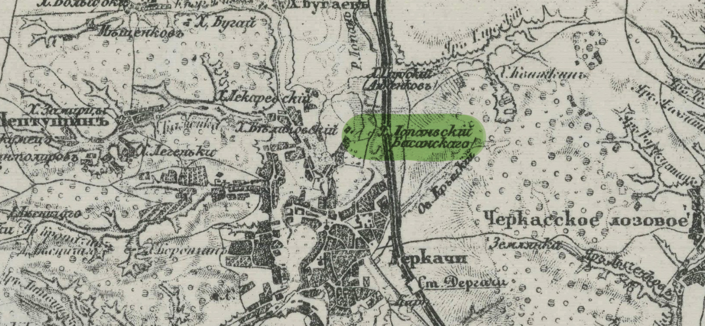 лопань харьковская область на карте