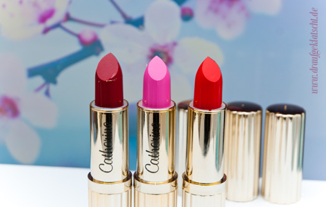 Review Swatches: Catherine Lipsticks