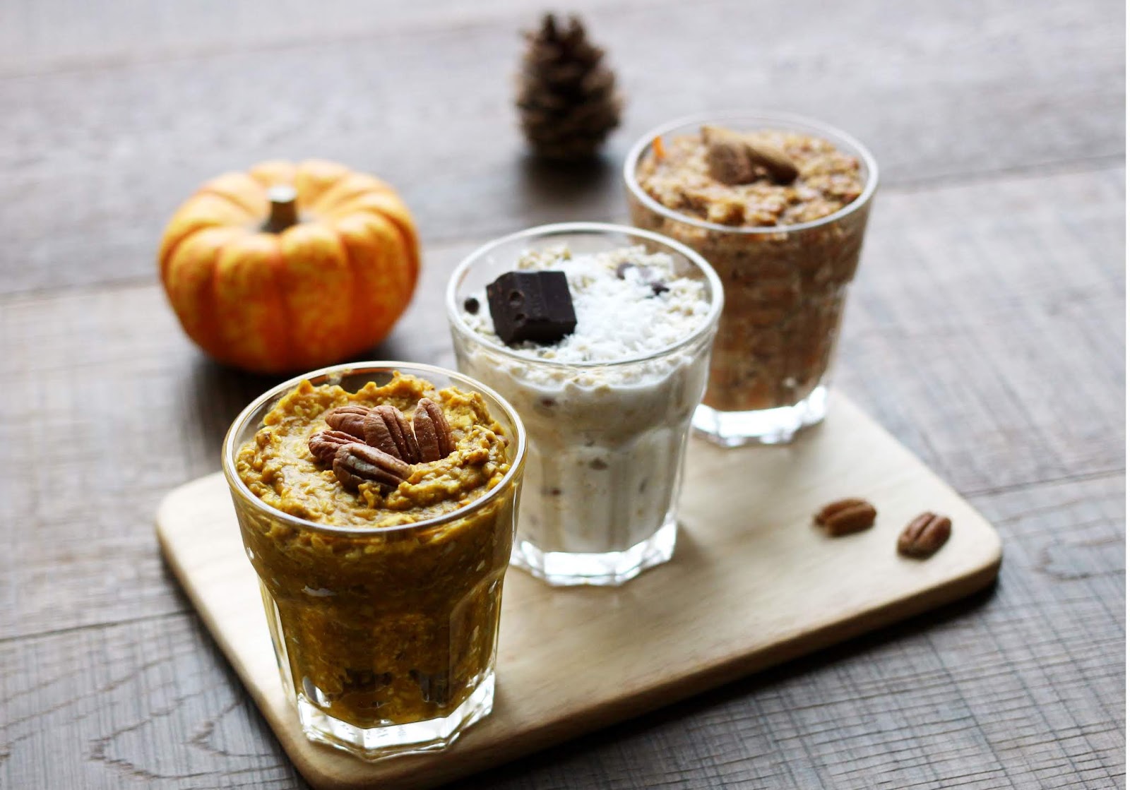 OVERNIGHT OATS: 3 FALL-INSPIRED RECIPES | THE KITCHEN MISSES