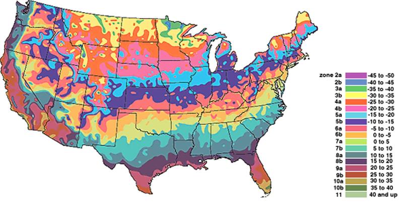 Любом климатической зоне. Климатические зоны США. Климатические зоны США карта. Климатическая карта США. Климатическая карта США на русском.