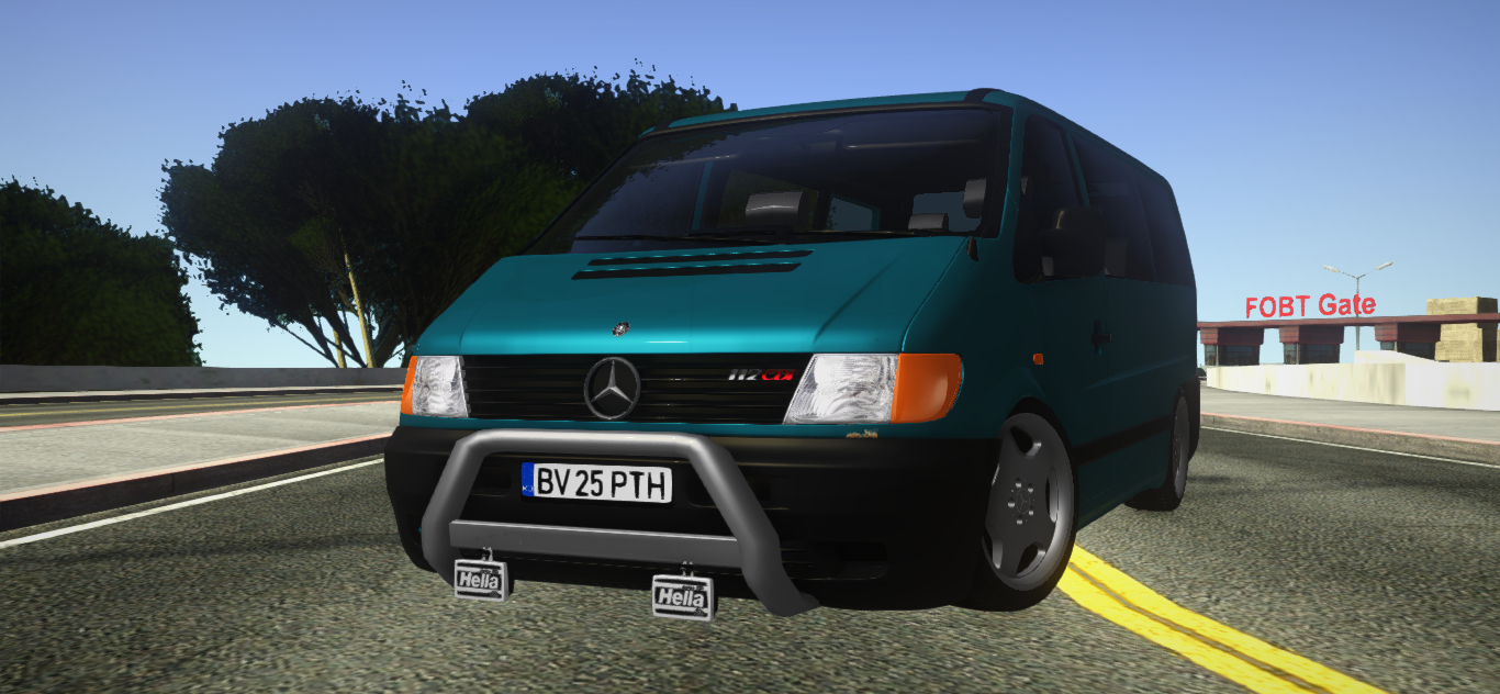 Wippy's Garage 1998 MercedesBenz Vito Stance Dulcea revenire
