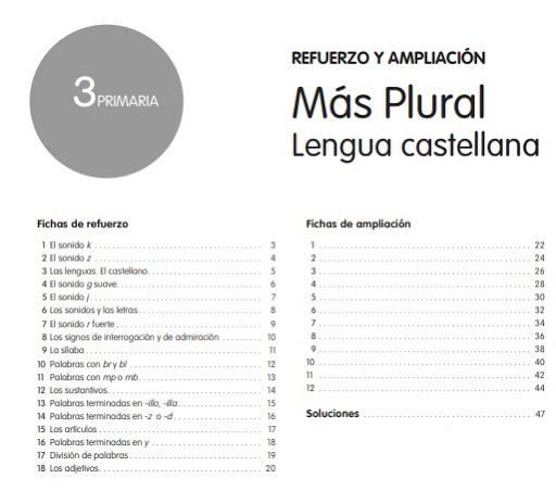 REPASO LENGUA 3º