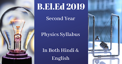 B.El.Ed Second Year Physics Syllabus-Pamphlet
