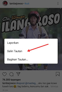 cara menyimpan video dari ig ke galeri hp 2