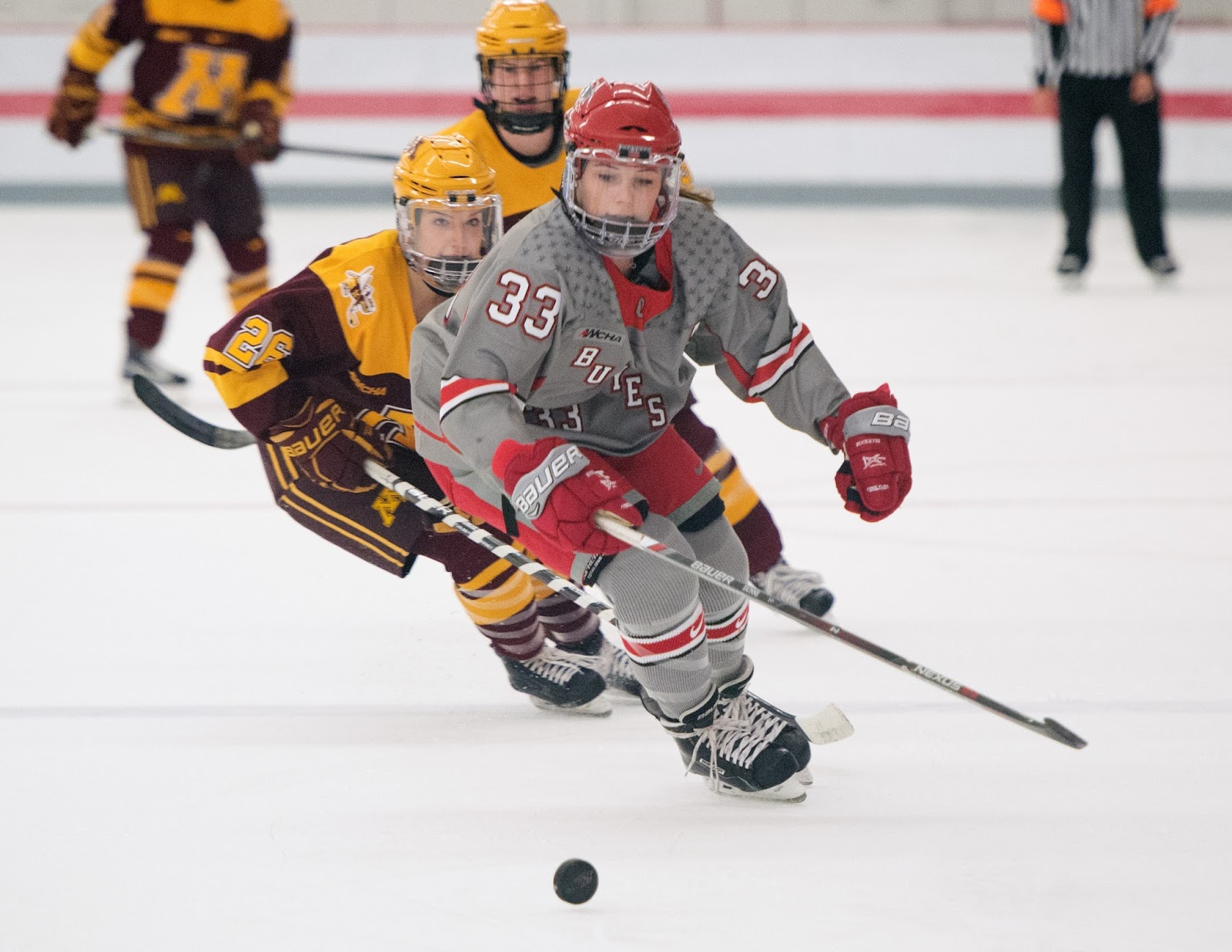 Brent Clark Photos Ohio State Women's Hockey vs. Minnesota Game 2