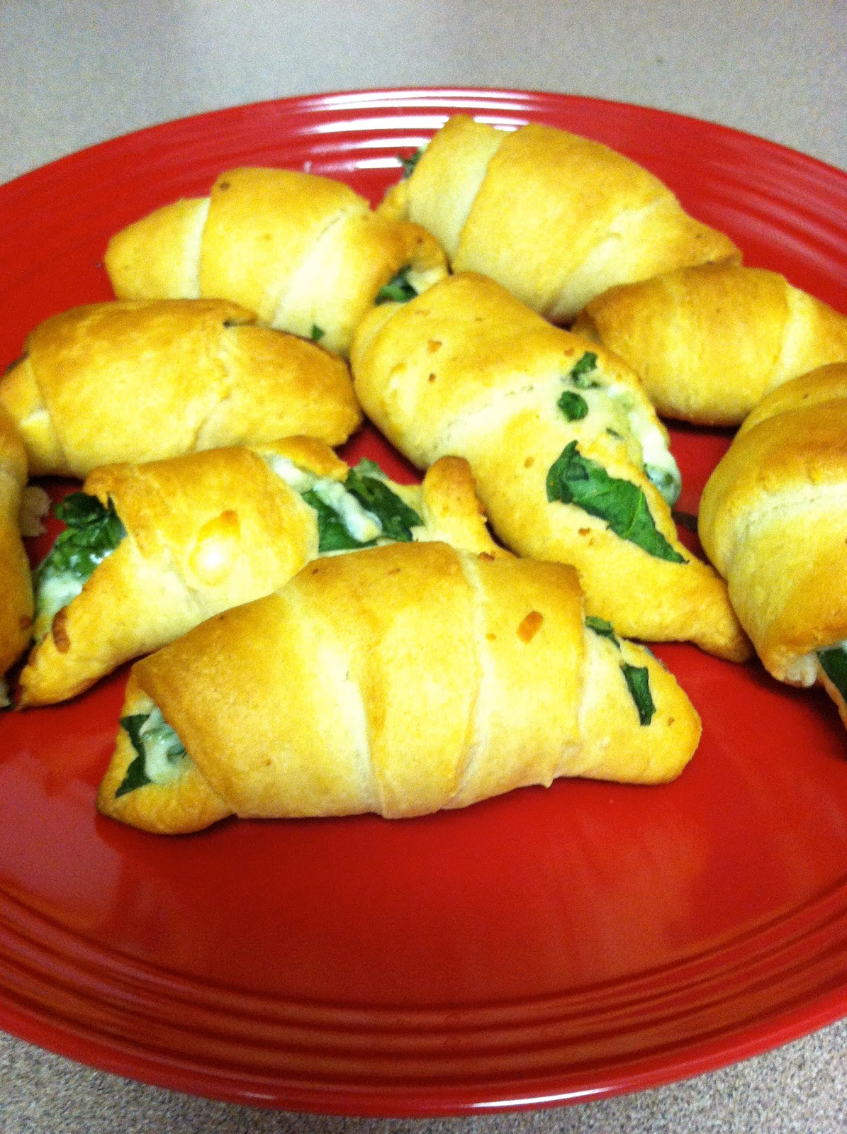Claris's Cookbook Spinach and Feta Crescent Rolls Claris's Cookbook Spinach and Feta Crescent Rolls