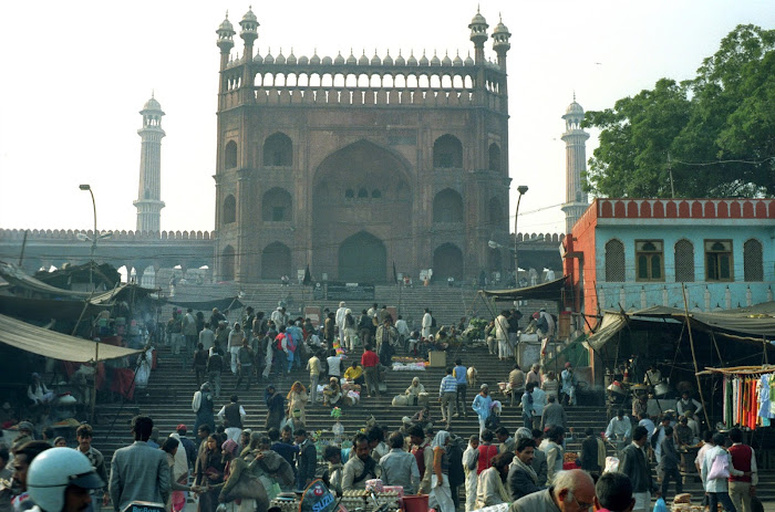 New Delhi, Jama Mashid, © L Gigout, 1991