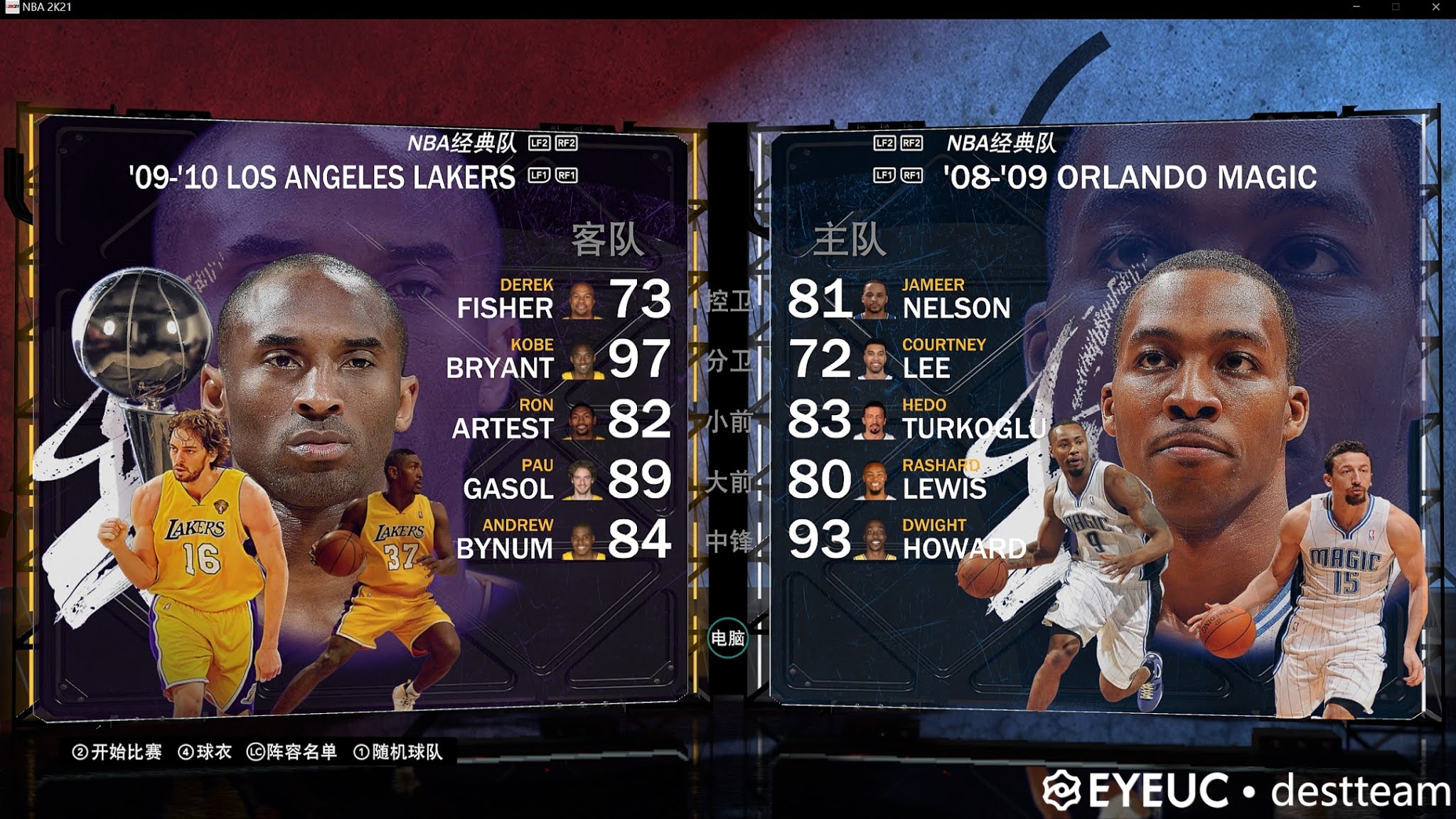 NBA 2K21 Dest Roster v11.14 by destteam Shuajota Your