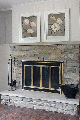 See how I updated our fireplace Checking out how it could look