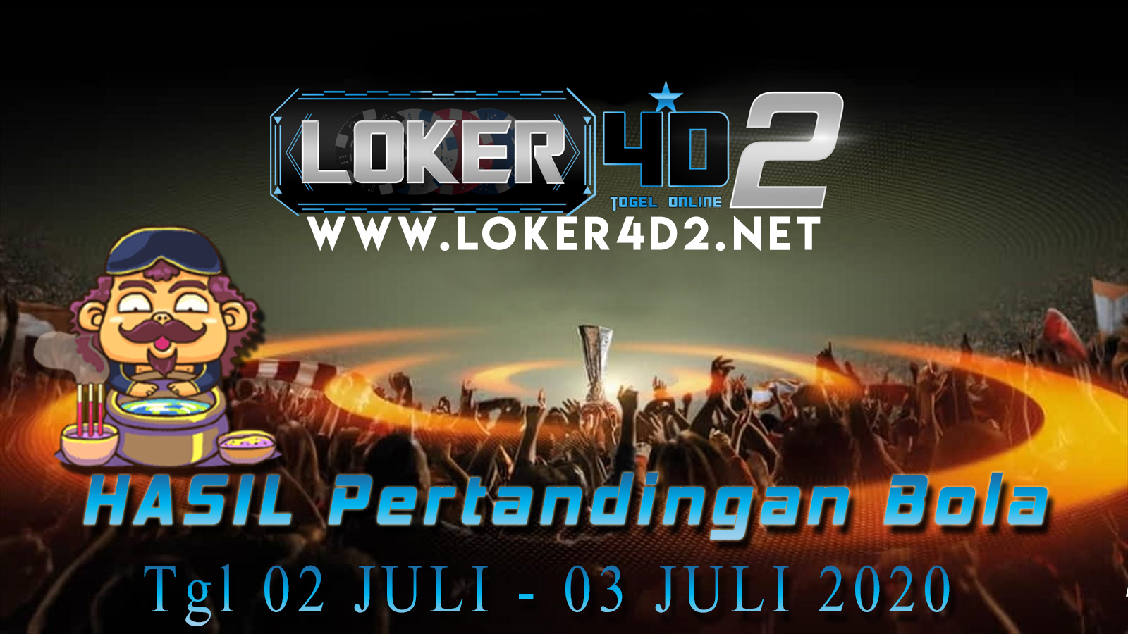 HASIL PERTANDINGAN BOLA 02-03 JULI 2020