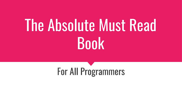 Single most influential book for programmers