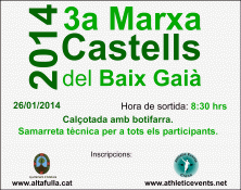 Marxa dels Castells del Baix Gaià