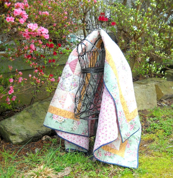 Curlicue Creations Mill House Spring Quilt New Pattern!