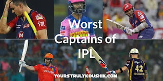 5 Worst Captains in IPL: Most Unsuccessful Captains in IPL 5 Worst Captains in IPL: Most Unsuccessful Captains in IPL