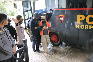  19 Terduga teroris Makassar Hari ini,  Diberangkatkan ke Jakarta