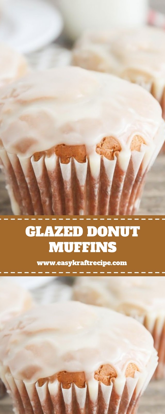 GLAZED DONUT MUFFINS