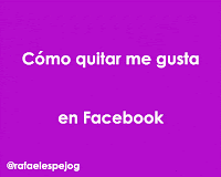 como quitar me gusta en facebook