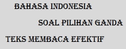 Soal Bahasa Indonesia Kelas Vii Ruangbelajarlc