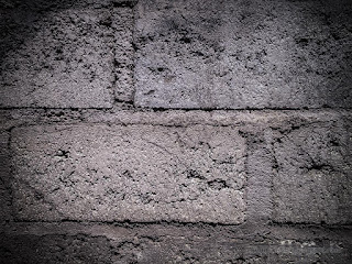 Black Brick Wall Texture Mixture Of Cement And Sand
