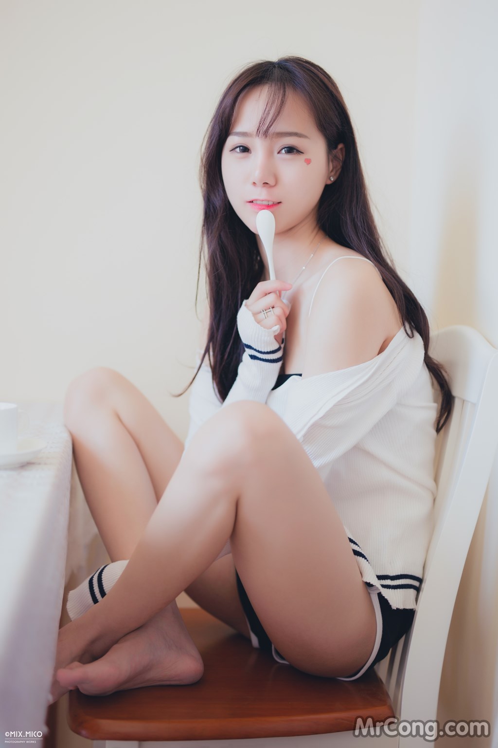 Cherry beauty shows off her thighs in a set of photos by MixMico (31 photos) photo 2-5