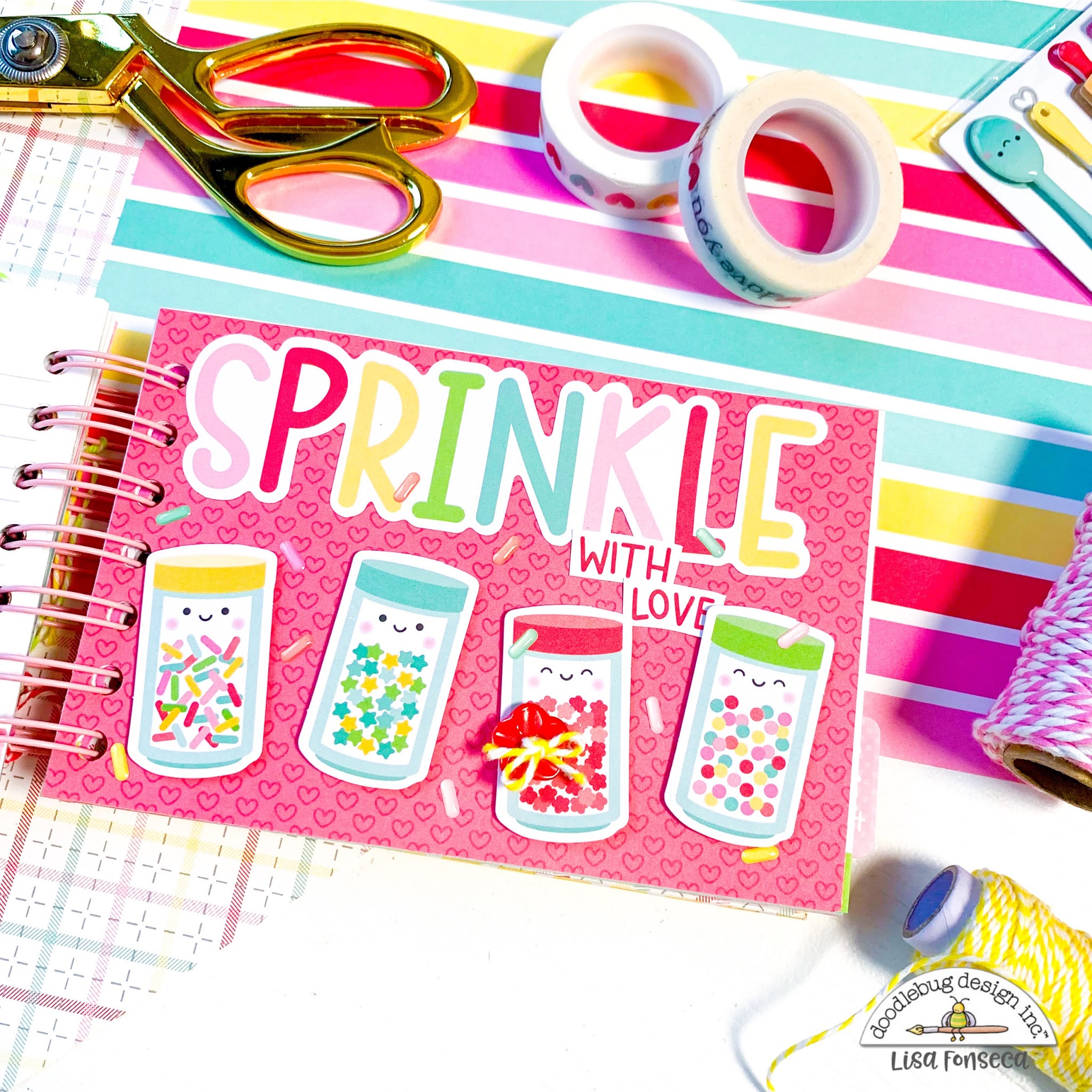 Doodlebug Design Inc Blog: FAVORITE RECIPES BOOK | with Lisa