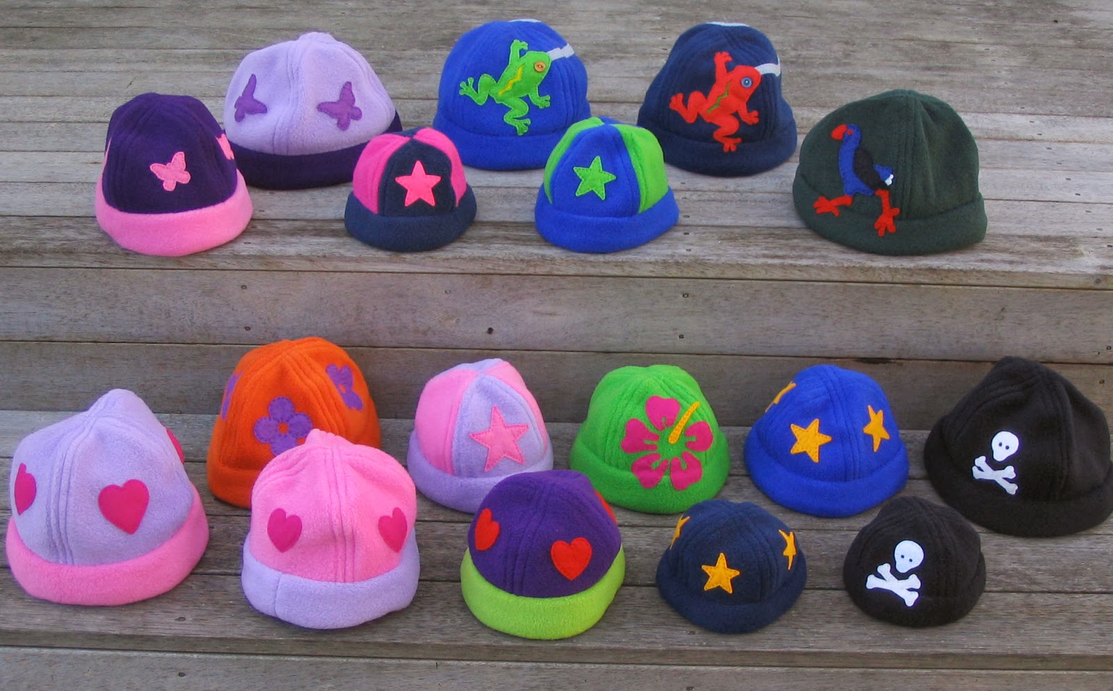 Toni Hartill Art Lubi Lids Hats for Kids