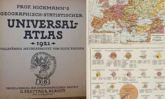 Hickmann's Geographisch-Statistischer Universal-Atlas von 1921