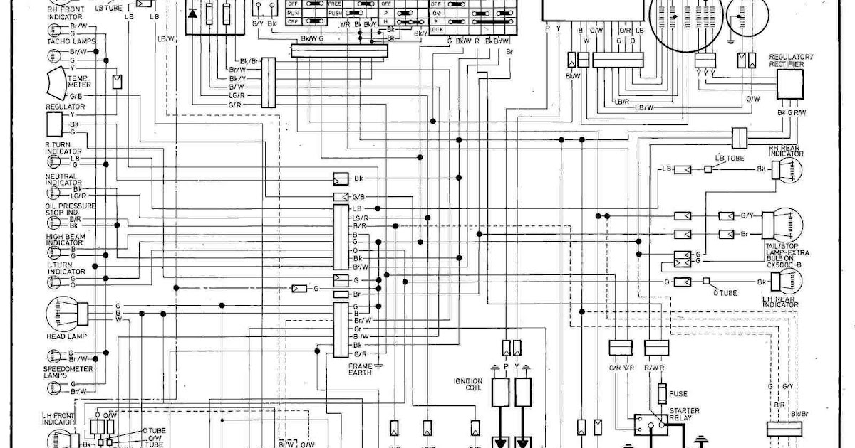 Yamaha Xv750 Wiring Diagram - 2