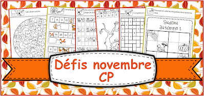  IPOTÂME.TÂME: CP Défis novembre avec l'automne Motiv 