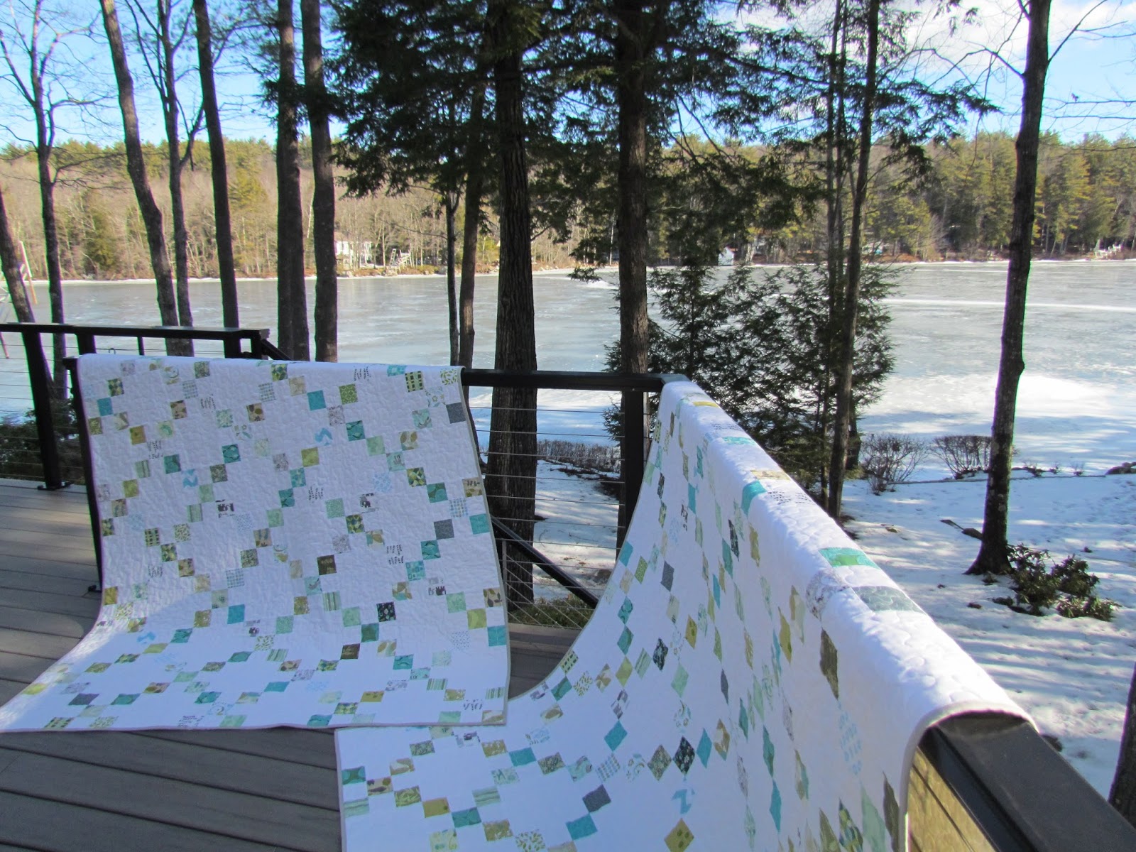 KayakQuilting Finished Bunk Bed Quilts and Family Bedroom