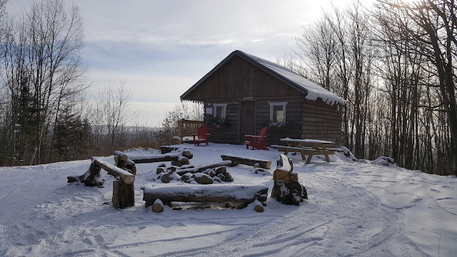 Refuge du mont Loup Garou au sommet