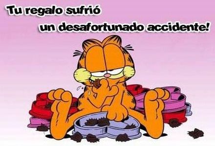 garfield regalo cumpleaños