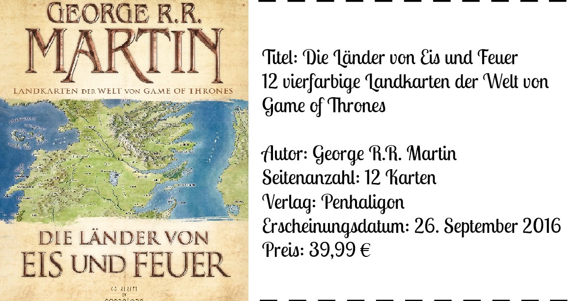 Marchenbucher Rezension 35 Die Lander Von Eis Und Feuer