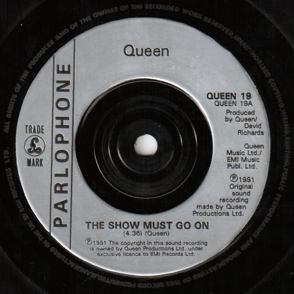 The Show Must Go On Queen Vinyl-Video: Queen - The Show Must Go On [1991]