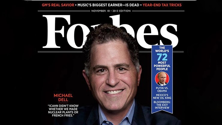 Майкл Делл на обложке Forbes Майкл Делл в Forbes