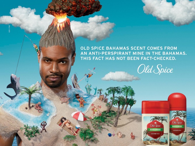 Rue's A Level Media Old Spice Advertising Revision