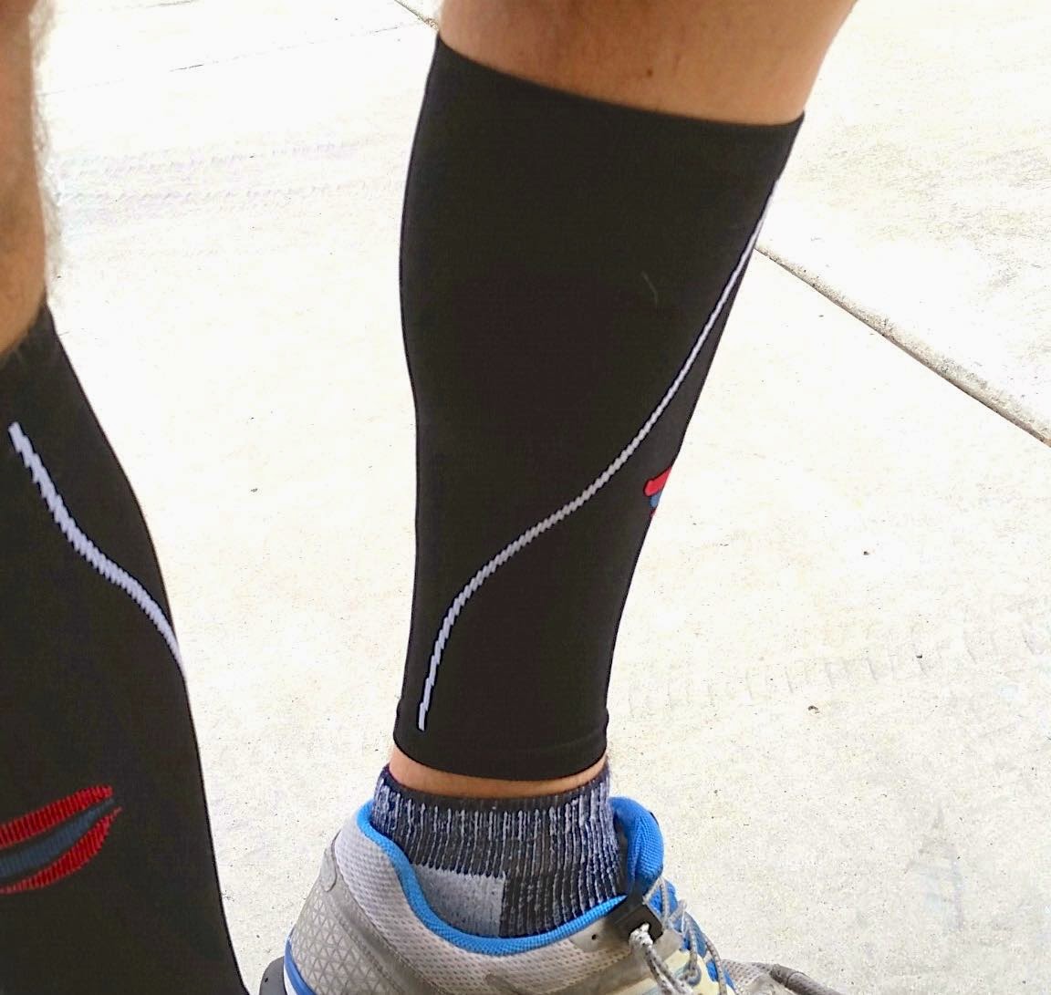 Living in THE BIG RING RFS (Run Forever Sports) Compression Calf Sleeves