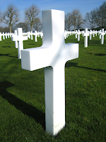 Headstone from military cemetery