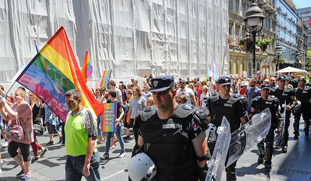 Сербия на голове