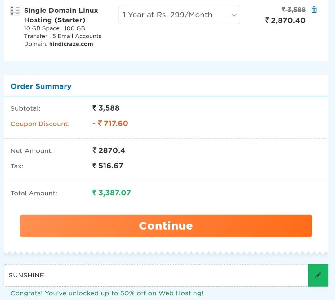 Hostgator se hosting kaise kharide