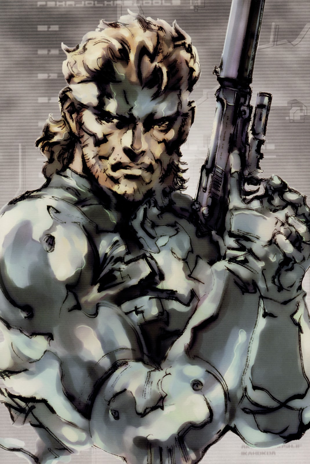 Yoji Shinkawa - The Art of Metal Gear Solid 2: Sons of Liberty